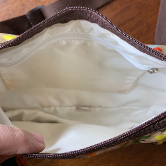 LeSportsac polka dot vintage crossbody - Picture 7 of 8